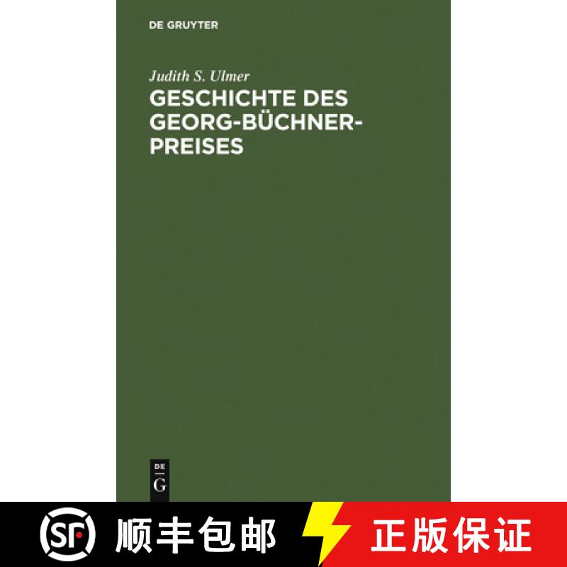 预订 Geschichte des Georg-Büchner-Preises = The History of the Georg-Buchner Award [9783110190694]