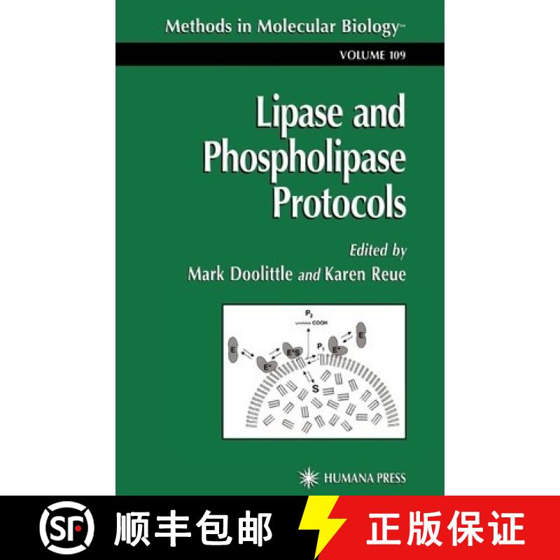 【3-4周达】Lipase and Phospholipase Protocols [9781617370694]