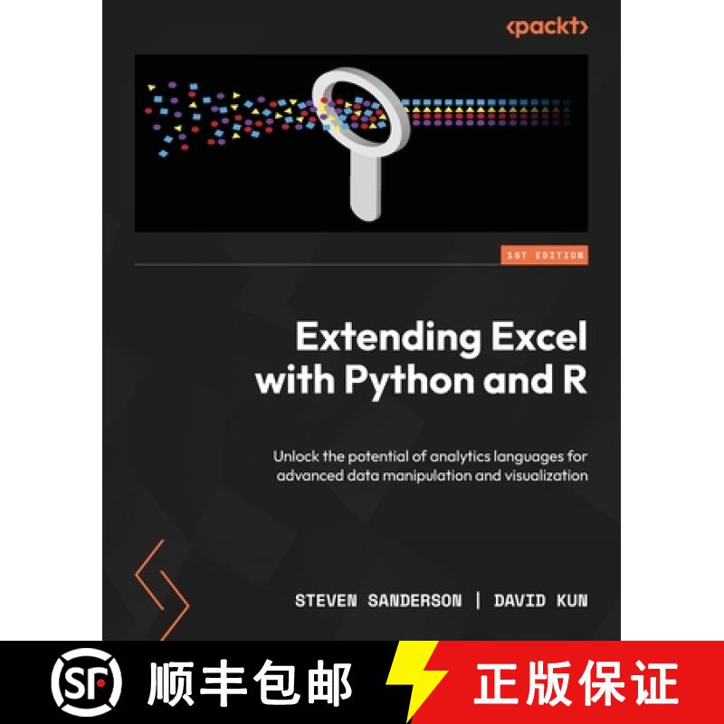 预订 Extending Excel with Python and R: Unlock the potential of analytics languages for advanced data... [9781804610695]