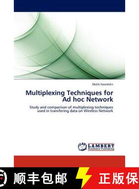 预订 Multiplexing Techniques for Ad Hoc Network [9783844385380]