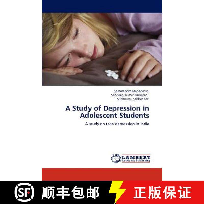 预订 A Study of Depression in Adolescent Students [9783847333104]