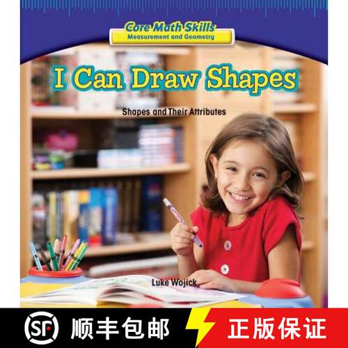 【3-4周达】精装 I Can Draw Shapes: Shapes and Their Attributes [9781477722312]