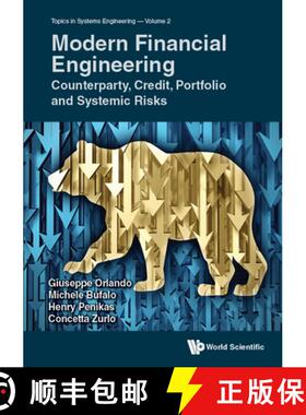 【3-4周达】Modern Financial Engineering: Counterparty, Credit, Portfolio and Systemic Risks [9789811252358]