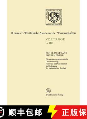 【3-4周达】Die verfassungstheoretische Unterscheidung von Staat und Gesellschaft als Bedingung der in... [9783531071831]