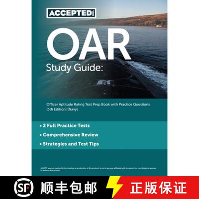 【3-4周达】OAR Study Guide: Officer Aptitude Rating Test Prep Book with Practice Questions [5th Editi... [9781637982242]