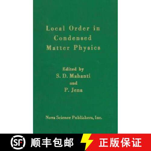 【3-4周达】精装 Local Order in Condensed Matter: Physics [9781560722205]
