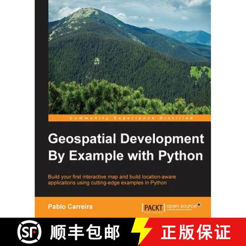 预订 Geospatial Development By Example with Python [9781785282355]