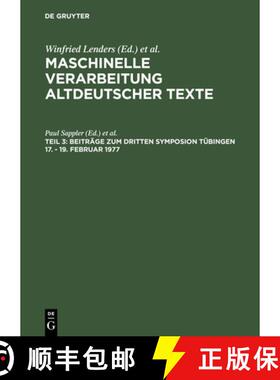 预订 Beiträge zum dritten Symposion Tübingen 17. - 19. Februar 1977 [9783484103498]