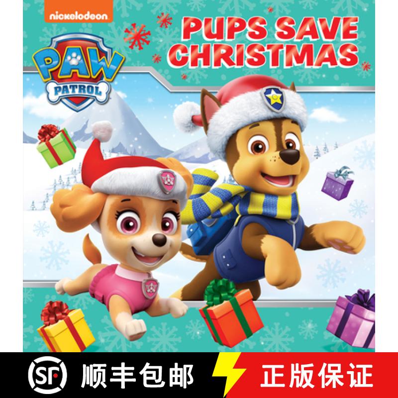 【3-4周达】PAW Patrol Picture Book – Pups Save Christmas [9780008511227]