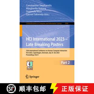 International Breaking Hci Human 9783031492143 2023 4周达 25th Posters Late Com... Conference