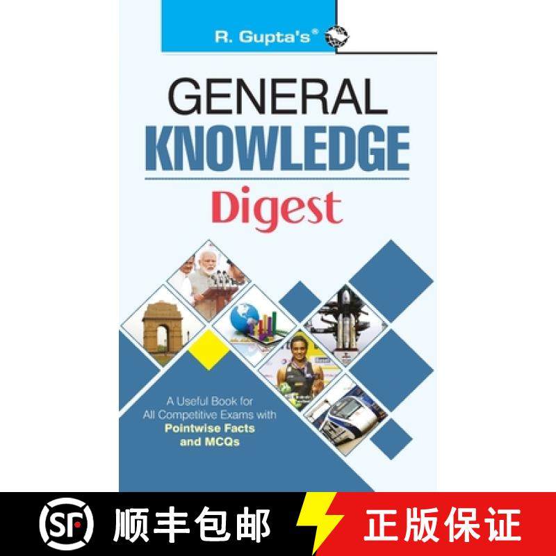 【3-4周达】General Knowledge Digest (With Objective Type Questions) [9789389480030]