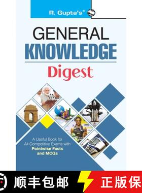 【3-4周达】General Knowledge Digest (With Objective Type Questions) [9789389480030]