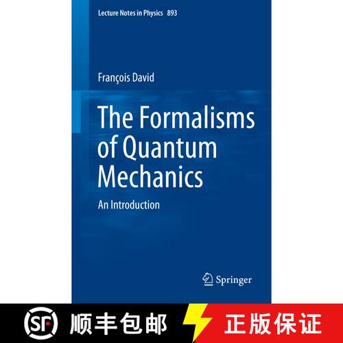 【3-4周达】The Formalisms of Quantum Mechanics : An Introduction [9783319105383]