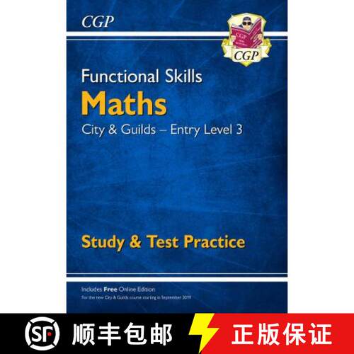 New Functional Skills Maths: City & Guilds Entry Level 3 - Study & Test Practice (for 2019 & beyond) [9781789083903]
