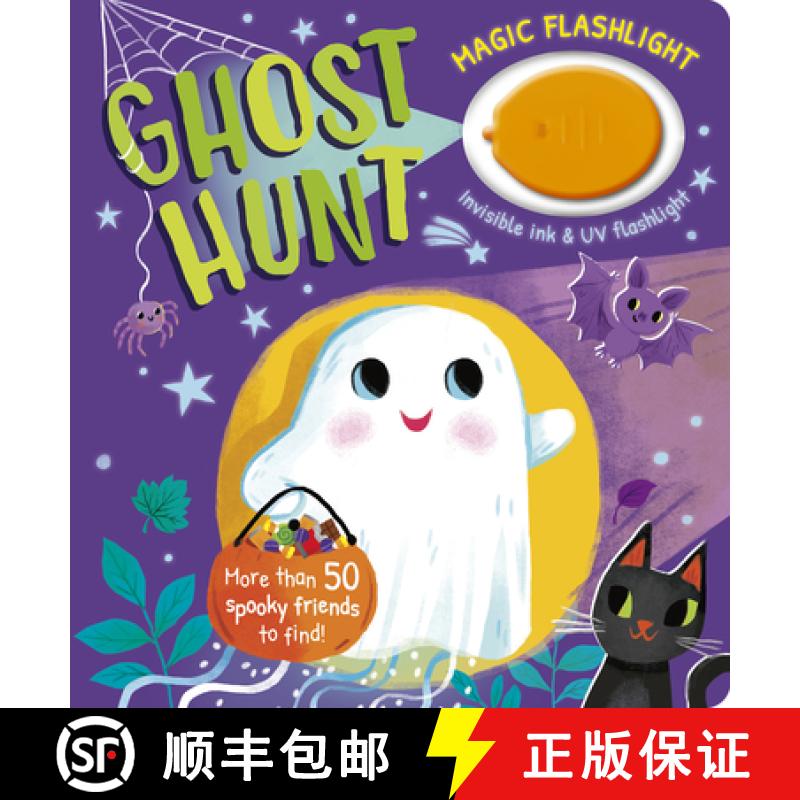 【3-4周达】Magic Flashlight: Ghost Hunt: With Invisible Ink and UV Flashlight [9781664351615]