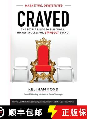 【3-4周达】Craved: The Secret Sauce to Building a Highly-Successful, Standout Brand [9781733580717]