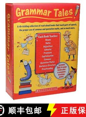 预订 Grammar Tales Box Set: A Rib-Tickling Collection of Read-Aloud Books That Teach 10 Essential Rul... [9780545067706]