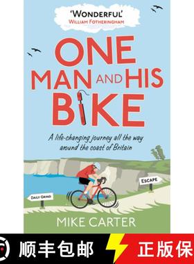 【3-4周达】One Man and His Bike: A Life-Changing Journey All the Way Around the Coast of Britain [9780091940560]