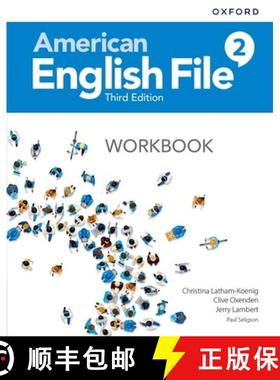 【3-4周达】American English File: Level 2: Workbook [9780194906456]