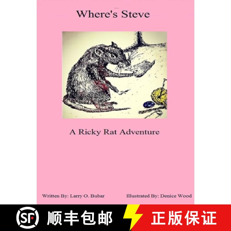 【2-3周达】Where's Steve  A Ricky Rat Adventure [9780359187164]
