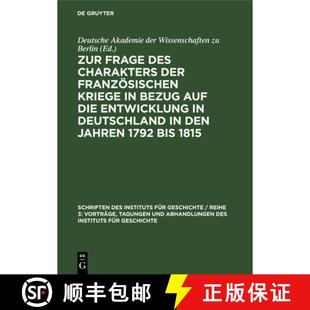 Französischen Deutschland Zur Kriege Der Des i... Entwicklung 9783112568552 Auf Charakters Die Frage 预订 Bezug