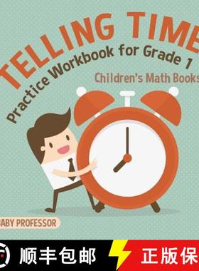 【3-4周达】Telling Time Practice Workbook for Grade 1 | Children's Math Books [9781541926189]