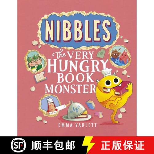 【3-4周达】Nibbles: The Very Hungry Book Monster [9781801046541]