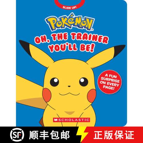 【3-4周达】Pokémon: Oh, the Trainer You'll Be! (an Interactive Board Book) [9798225042530]