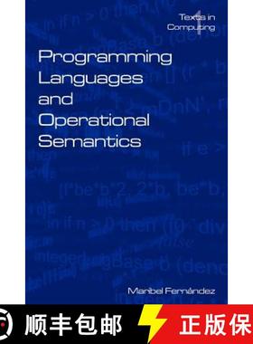 【3-4周达】Programming Languages and Operational Semantics: An Introduction [9780954300630]