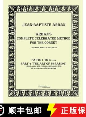 【3-4周达】Arban´s complete celebrated method for the cornet: Part 1 - 4 [9783956980831]