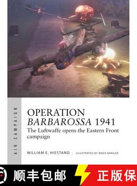 【3-4周达】Operation Barbarossa 1941: The Luftwaffe opens the Eastern Front campaign [9781472861504]