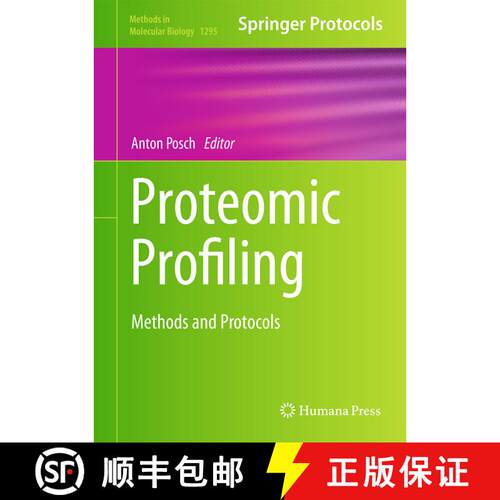 【3-4周达】精装 Proteomic Profiling : Methods and Protocols [9781493925490]