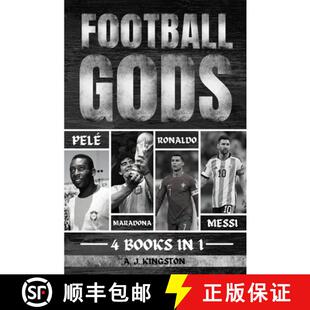 Maradona 9781839383960 4周达 Messi Ronaldo Pelé Gods Football