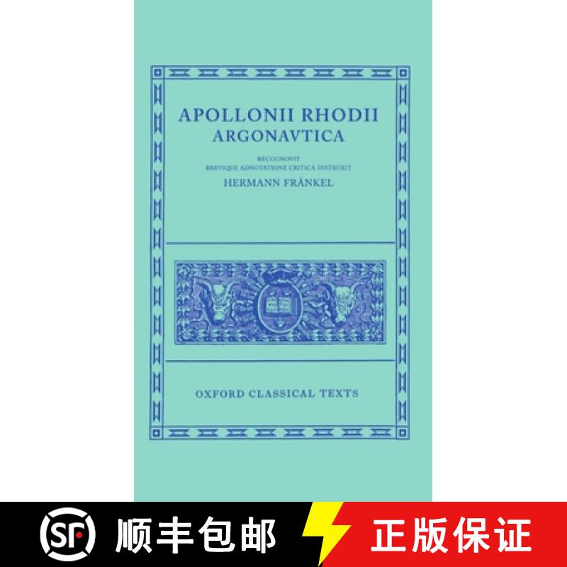 【3-4周达】Apollonius Rhodius Argonautica [9780198145592]