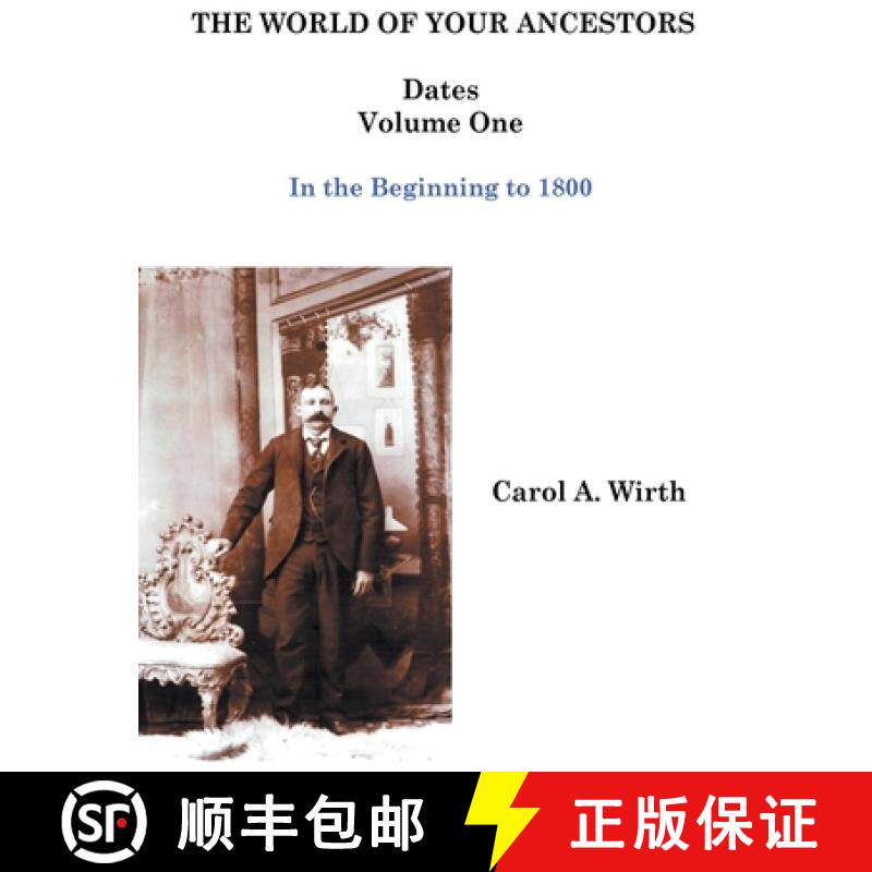 预订 The World of Your Ancestors - Dates - In the Beginning - Volume One [9798215176030]