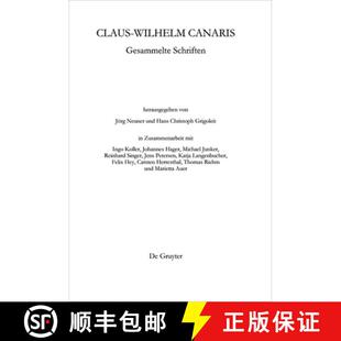 【3-4周达】Claus-Wilhelm Canaris, Gesammelte Schriften [9783110273922]