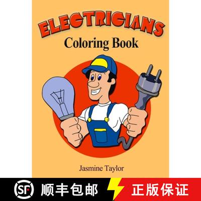 【3-4周达】Electricians Coloring Book [9780359864904]