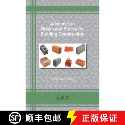 【3-4周达】Advances in Bricks and Blocks for Building Construction [9781644901502]