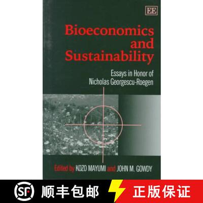 【3-4周达】精装 Bioeconomics and Sustainability [9781858986678]