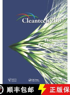 【3-4周达】Technical Proceedings of the 2007 Cleantech Conference and Trade Show: The Cleantech Confe... [9781138474376]
