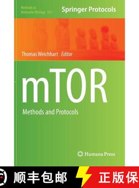 【3-4周达】mTOR : Methods and Protocols [9781617794292]