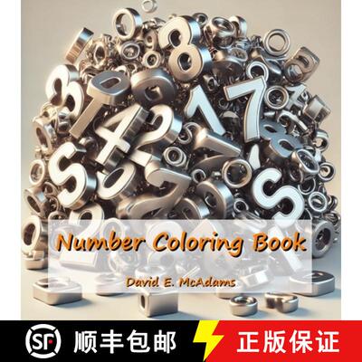 【3-4周达】Number Coloring Book: Learn to recognize numbers as you color your way from 0 to 100. [9781632707154]