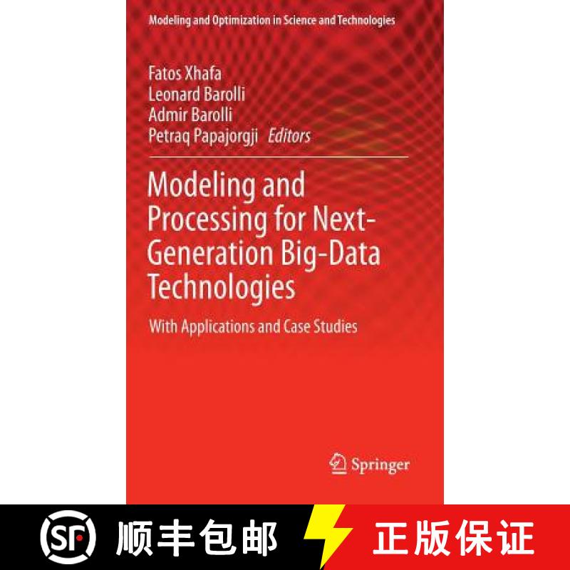 【3-4周达】Modeling and Processing for Next-Generation Big-Data Technologies : With Applications and ... [9783319091761]