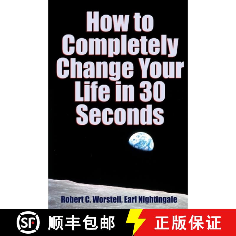 【2-3周达】How to Completely Change Your Life in 30 Seconds [9781300533252]