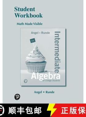 预订 Student Workbook for Intermediate Algebra for College Students [9780134794907]