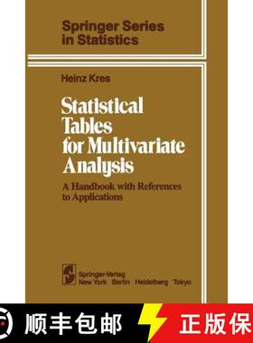 【3-4周达】Statistical Tables for Multivariate Analysis : A Handbook with References to Applications [9781461256113]