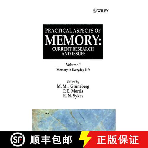 【3-4周达】精装 Practical Aspects Of Memory - Curr Resear & Issues - Memory In Everyday Life V 1 [Wil... [9780471912347]
