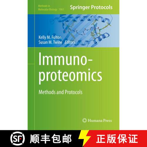 【3-4周达】精装 Immunoproteomics : Methods and Protocols [9781627035880]