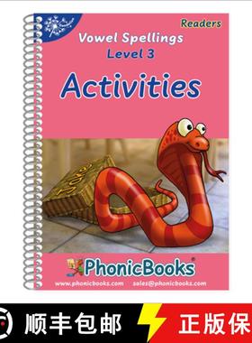 【3-4周达】Phonic Books Dandelion Readers Vowel Spellings Level 3 Activities: Activities Accompanying... [9781783693320]