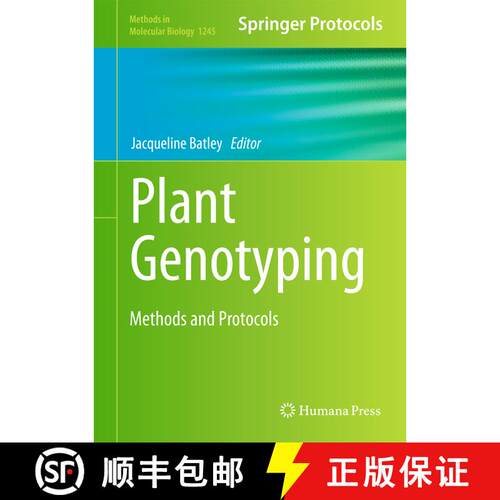 【3-4周达】精装 Plant Genotyping : Methods and Protocols [9781493919659]